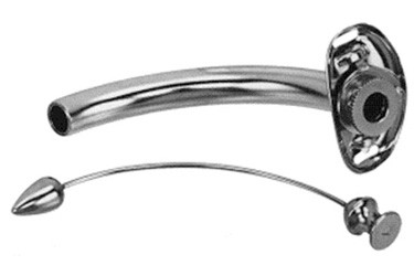 Jackson Improved Extra-Long Tracheostomy Tubes #8 87 mm Jackson Improved 12.0 mm O.D., 9.2 mm I.D., 518906