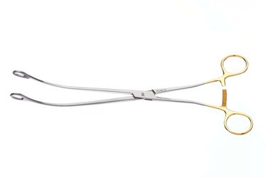 Kaiser-Pilling Long Jaw Ring Forceps 12 1/4" (31.0 cm) Curved (2L), 841011