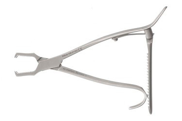 Kern Bone Holding Forceps 6 3/4" (17.0 cm) Round ratchet handle, KM47062