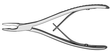 Lempert Rongeurs 5 7/8" (15.0 cm) length Curved 3.0 mm x 7.0 mm, KM47260