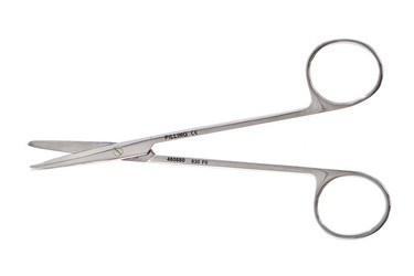 Metzenbaum Scissors 5 3/8" (13.5 cm) Straight Weck Pattern, bright finish, 460880