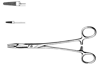 Olsen-Hegar Needle Holders 4 3/4" (12.0 cm), KM41424