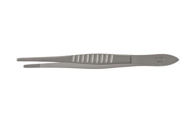 Pilling Thumb Dressing Forceps 4 7/8" (12.5 cm) 2.7 mm tip, 181102