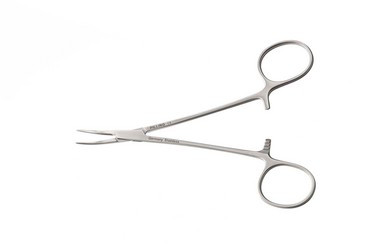 Plasti Stats Mosquito Forceps 4 7/8" (12.5 cm) 4 7/8" (12.5 cm) Curved 3/4" (2.0 cm) jaw., 181816