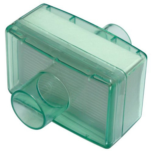 Intake Bacteria Filter For CHAD TotalO2, Healthdyne Alliance and BX5000, Respironics Millennium, 5/Pack