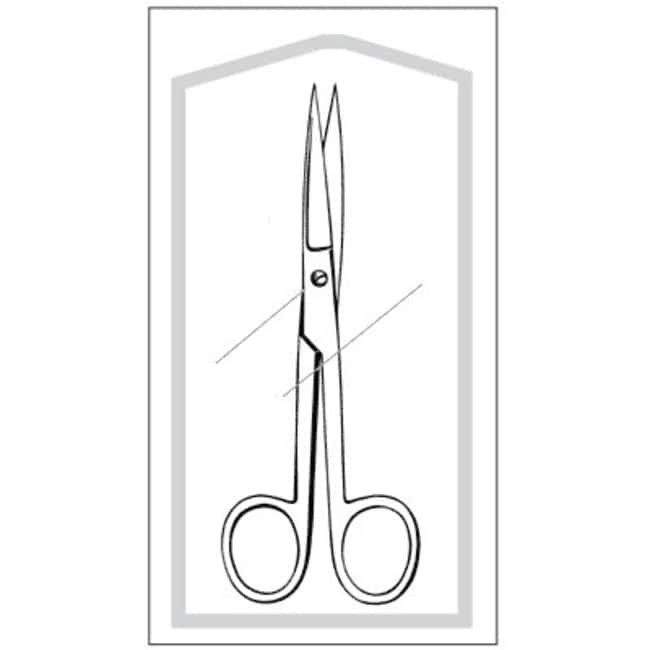 Sklar Instruments Econo(TM) Sterile Operating Scissors, Sklar , 5-1/2 in., Sharp/Sharp, Straight, Smooth, Stainless Steel, Disposable.