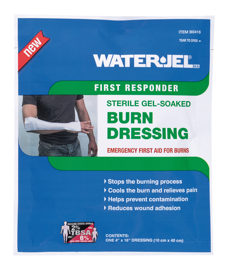 First Responder Burn Dressing - 4" x 16" (28 dressings - 4 cartons/7 each), B0416-28.00.000