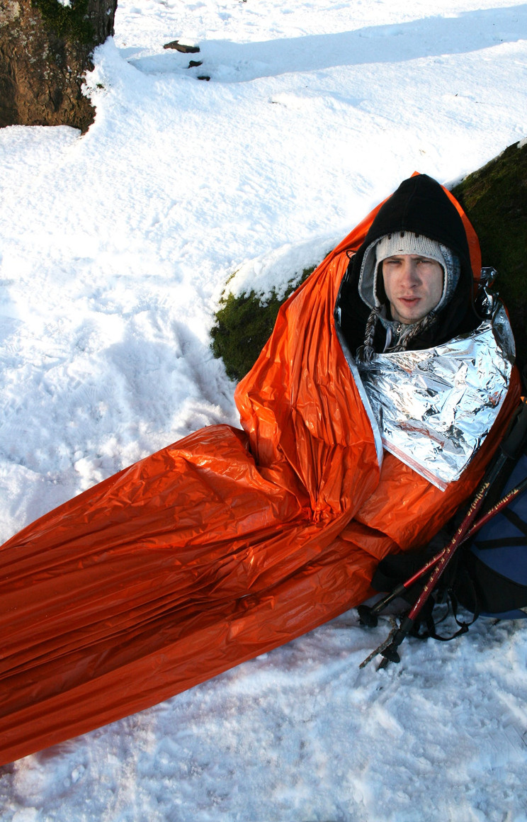 Blizzard Trauma Blanket, Large - Orange (20/case), BPS-10