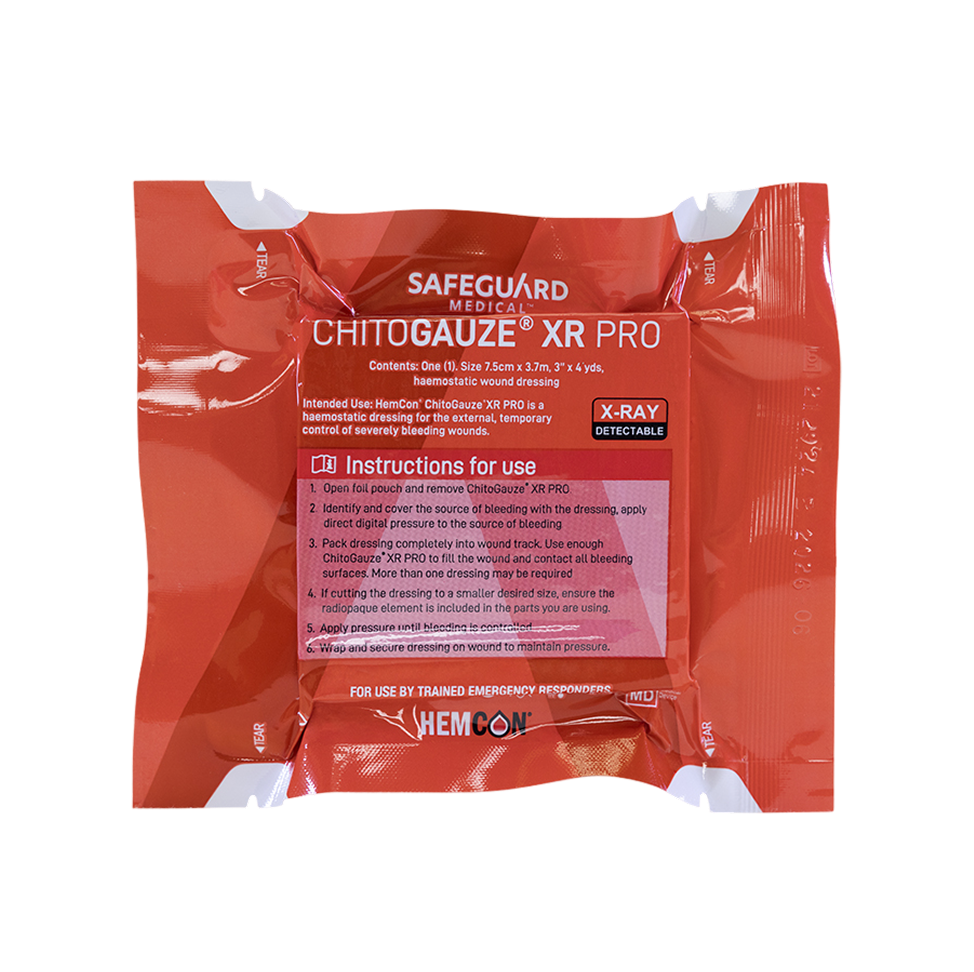 ChitoGauze, XR Pro, PDF130