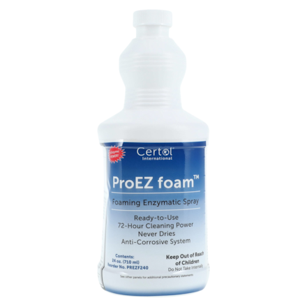Spec Clean Spray Foam Cleaner 24 oz Fresh Scent 24oz/Bt