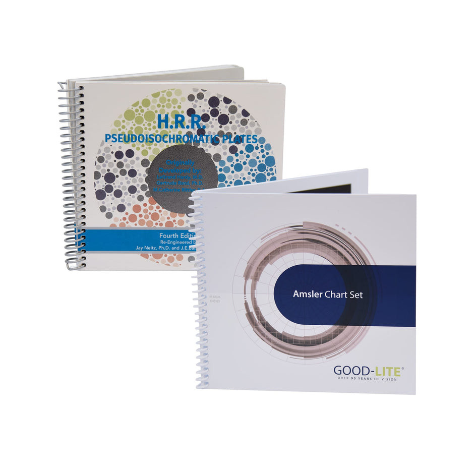 HRR: Pseudoisochromatic Test, 4th Edition and Expanded Amsler Chart Set - Laminated