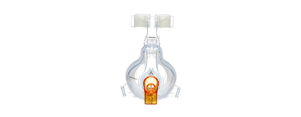 Philips AF531 NIVO Face Masks with EE Nebulizer Elbow and 4-Point Headgear, Large 10/Pack