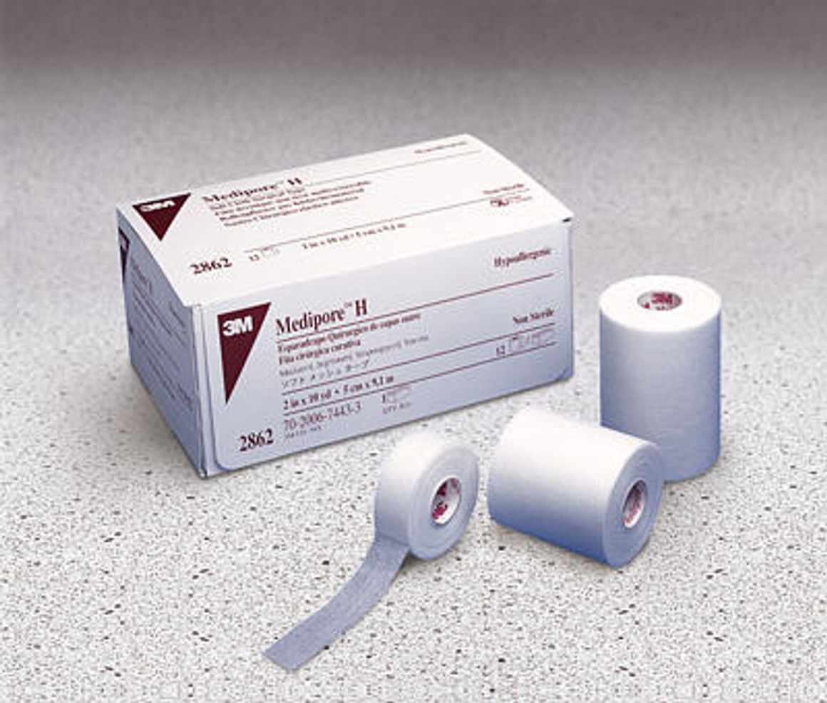 3M Medipore H Soft Cloth Surgical Tape, 2 inch x 10 yard - Medex Supply