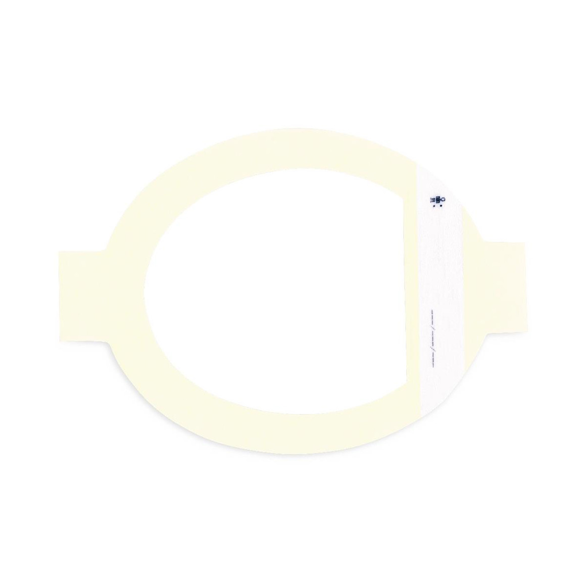 3M Tegaderm HP Transparent Film Dressing, Oval with Label, 4" x 4-1/2"