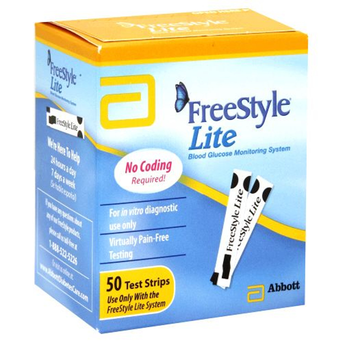 freestyle lite in vitro test strips