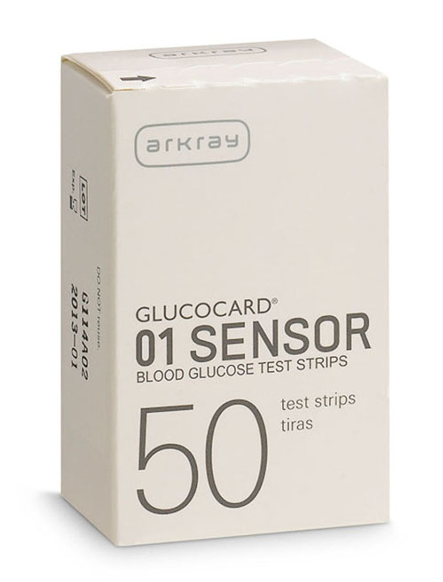 glucocard 01 sensor test strips 50