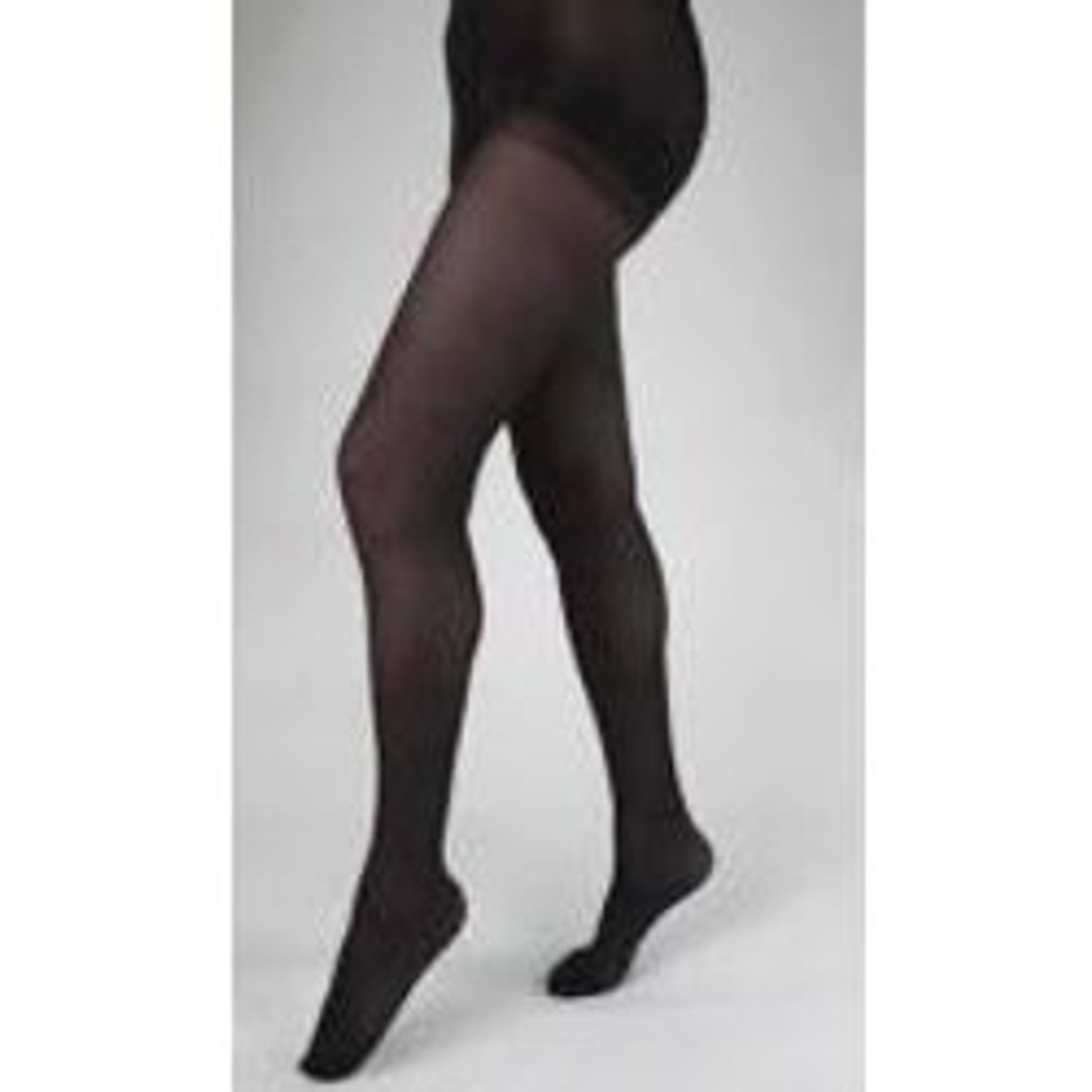 Carolon Company Vascular Hosiery Panty Hose, Regular Size C, Black