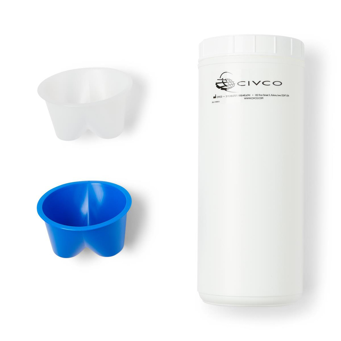 Transducer Disinfection Soaking Cup Replacement Kit with Cup, 3/Box