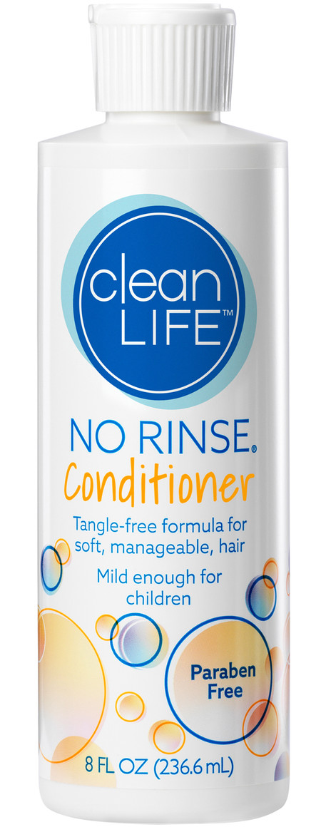 Cleanlife No Rinse Hair Conditioner, 8 Oz, Each