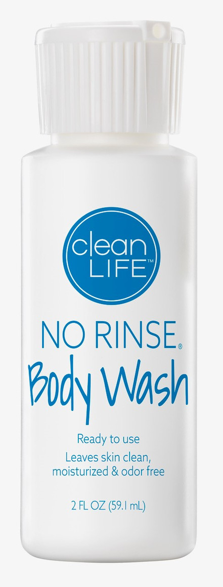 Cleanlife No Rinse Body Wash, 2 Oz, Each