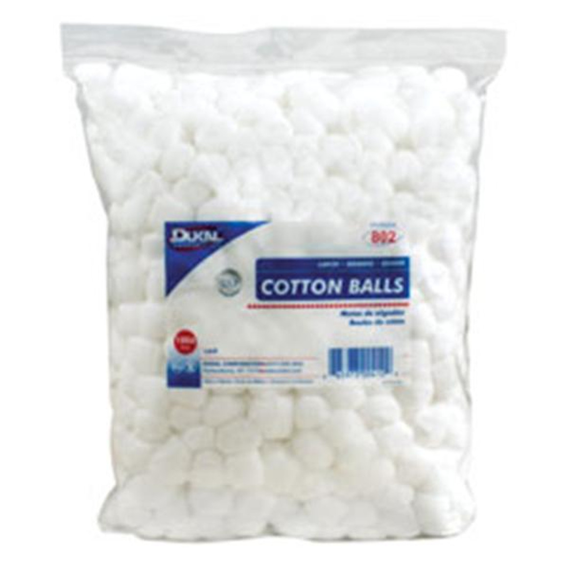 DUKAL COTTON BALLS Cotton Balls, Large, Non-Sterile, 1000/bg, 2 bg/cs