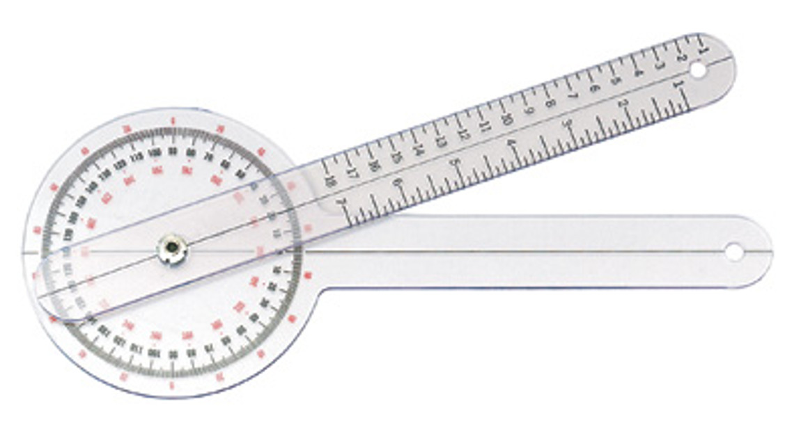 Baseline 360 ISOM (STFR) Plastic Goniometer, 6