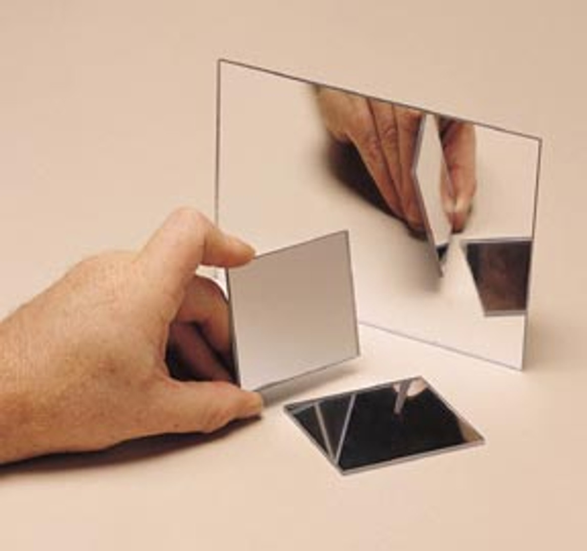 Sci Ed Unbreakable Mirror, 2.5 x 3 - Medex Supply