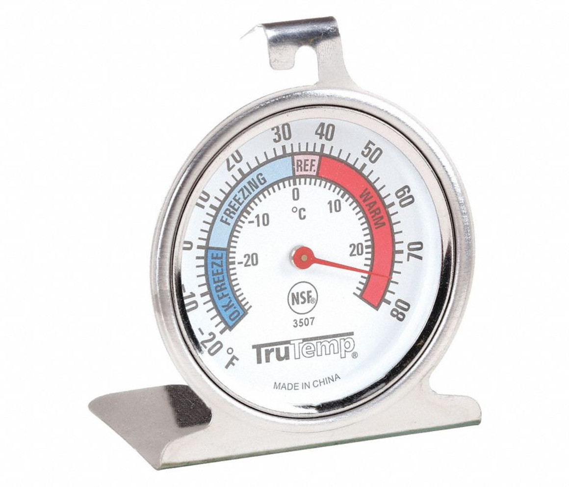 Tru Temp Refrigerator-Freezer Thermometer