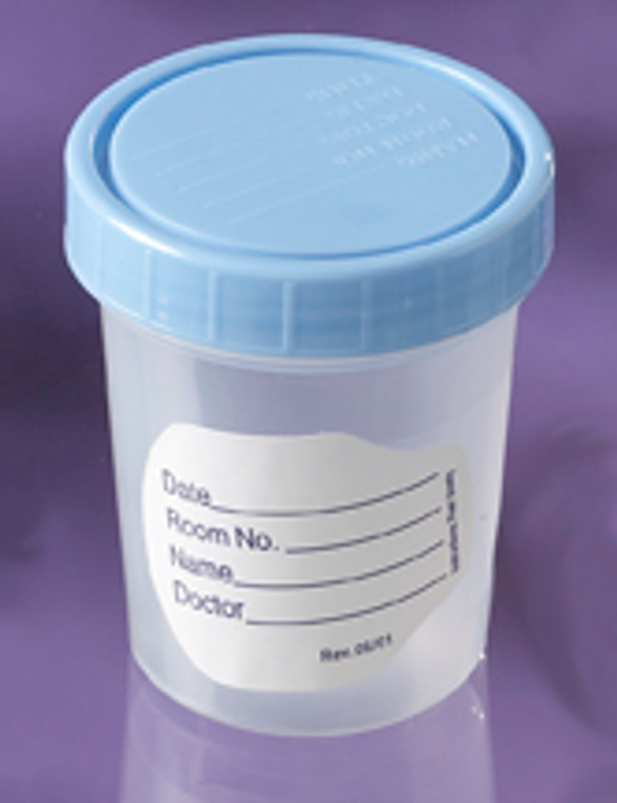 Medline O.R. Sterile Specimen Containers, 4 oz and 4.5 oz