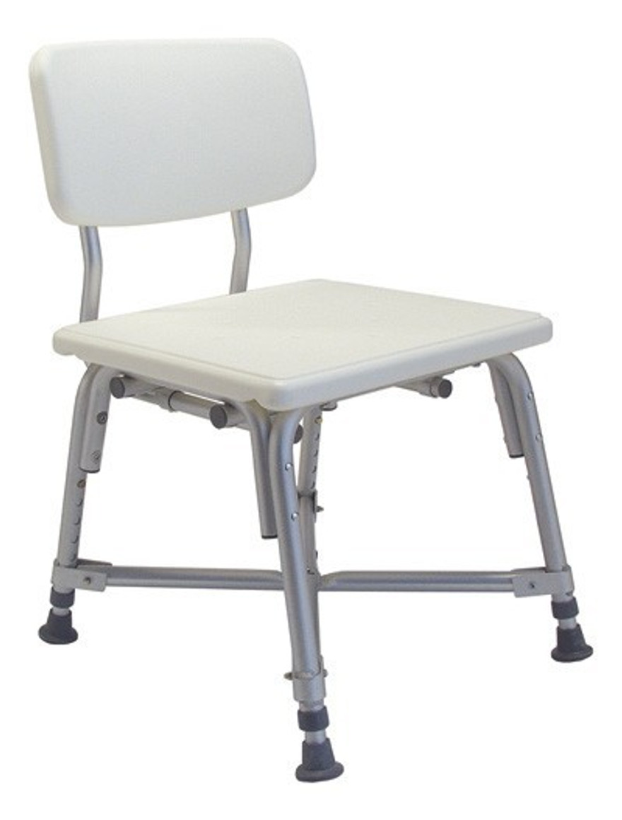 Medline Bariatric Bath Bench with Back Medex Supply