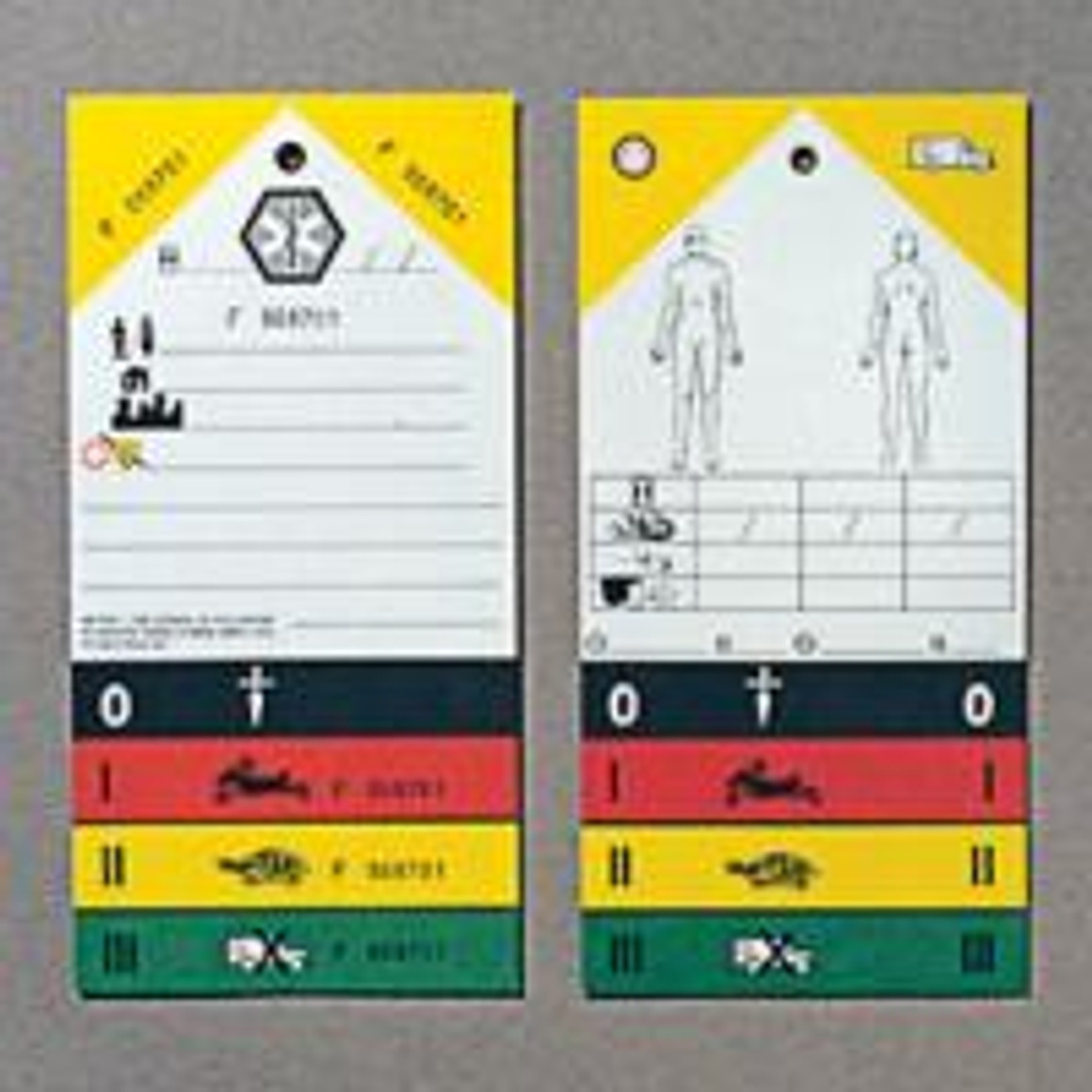 Mettag Triage Tags, Case of 50 - Medex Supply