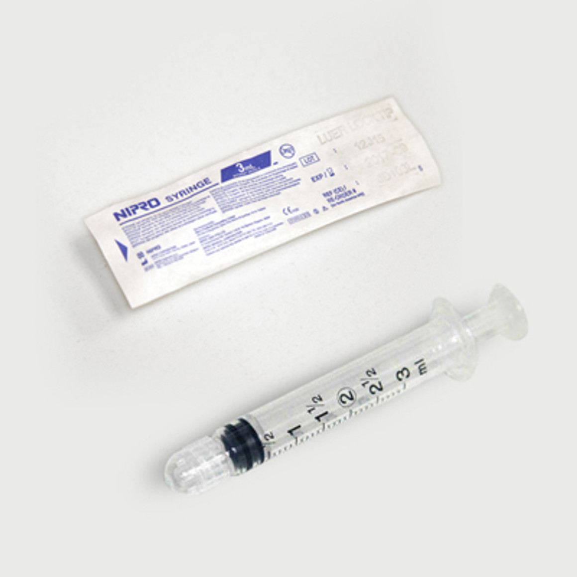 Syringe - Non-safety With Needle - 1cc Luer Slip - 25g - 5/8