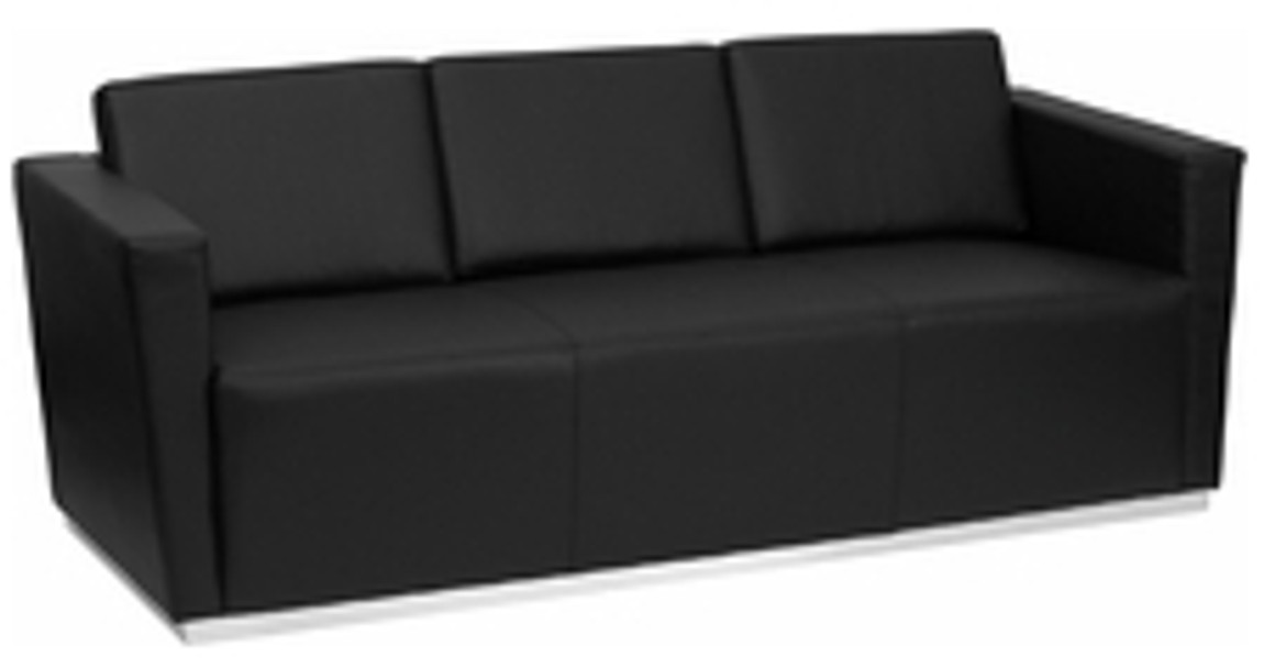 Flash Furniture ZB-TRINITY-8094-SOFA-BK-GG