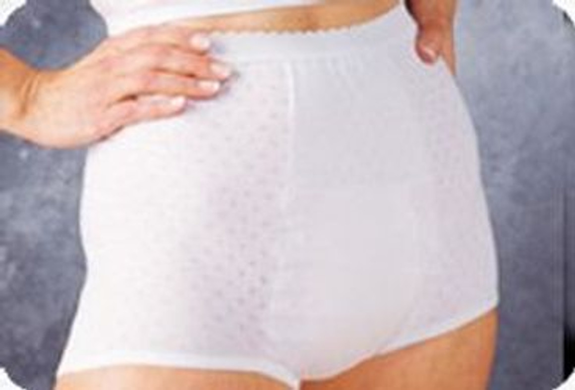 Salk HealthDri Ladies Heavy Panties, Size 6 (26"-28" Waist)