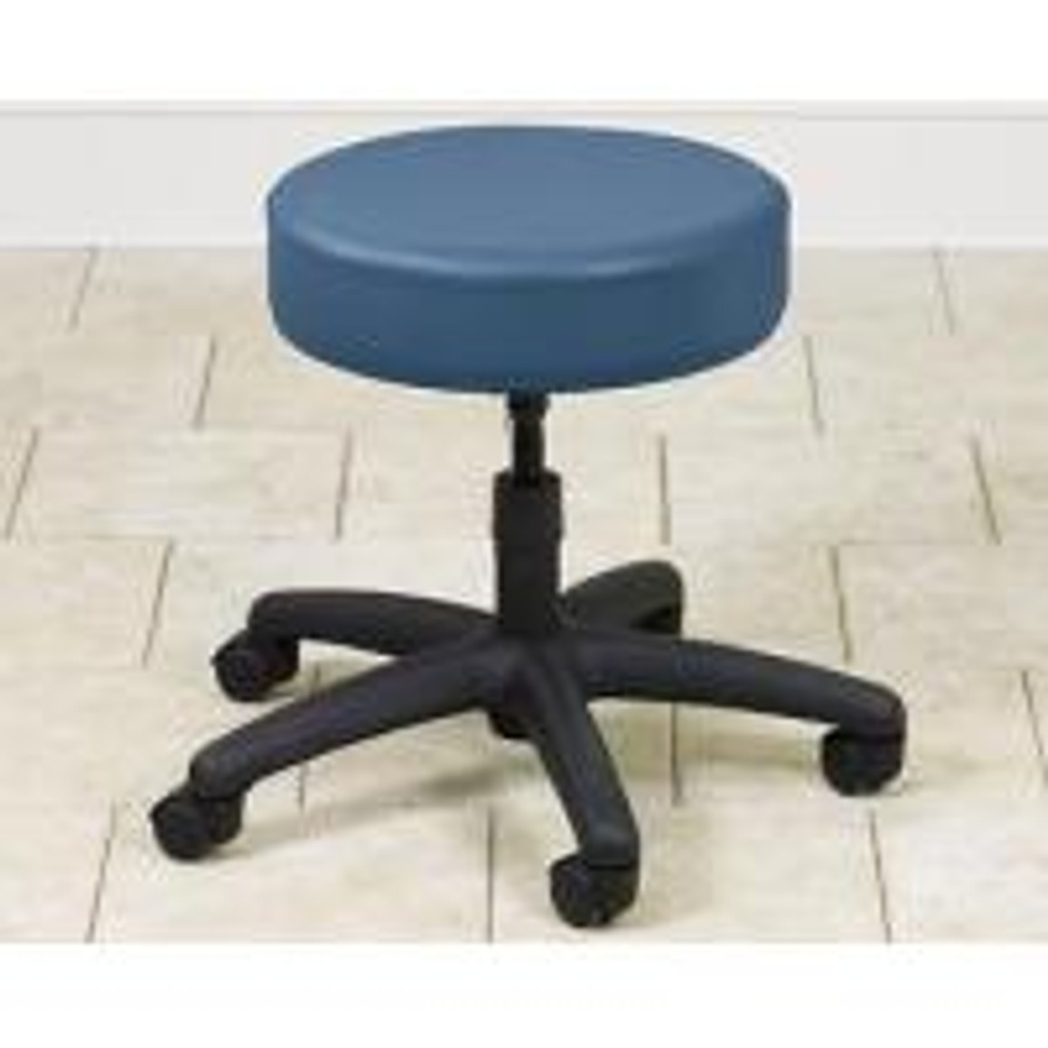 Clinton Value Series 5-Leg Spin Lift Stool, Nylon Base, Dove Gray