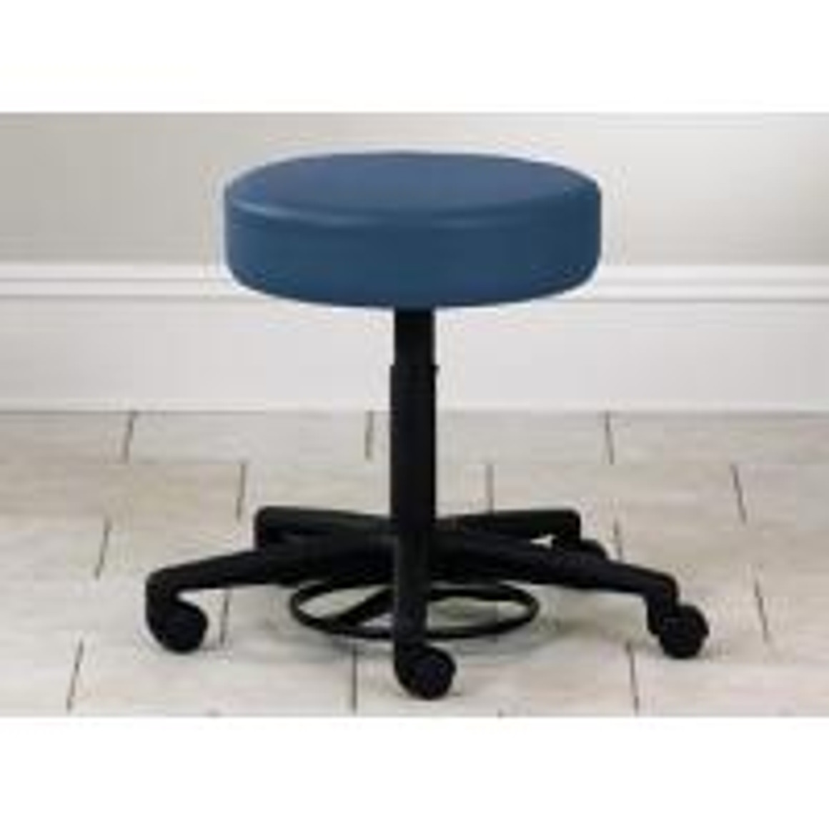 Clinton Foot Activated Pneumatic Stool, Allspice