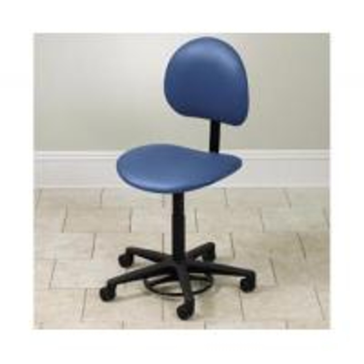 Clinton 5-Leg Pneumatic Contour Seat Office Chair With 24 Cast Aluminum  Base