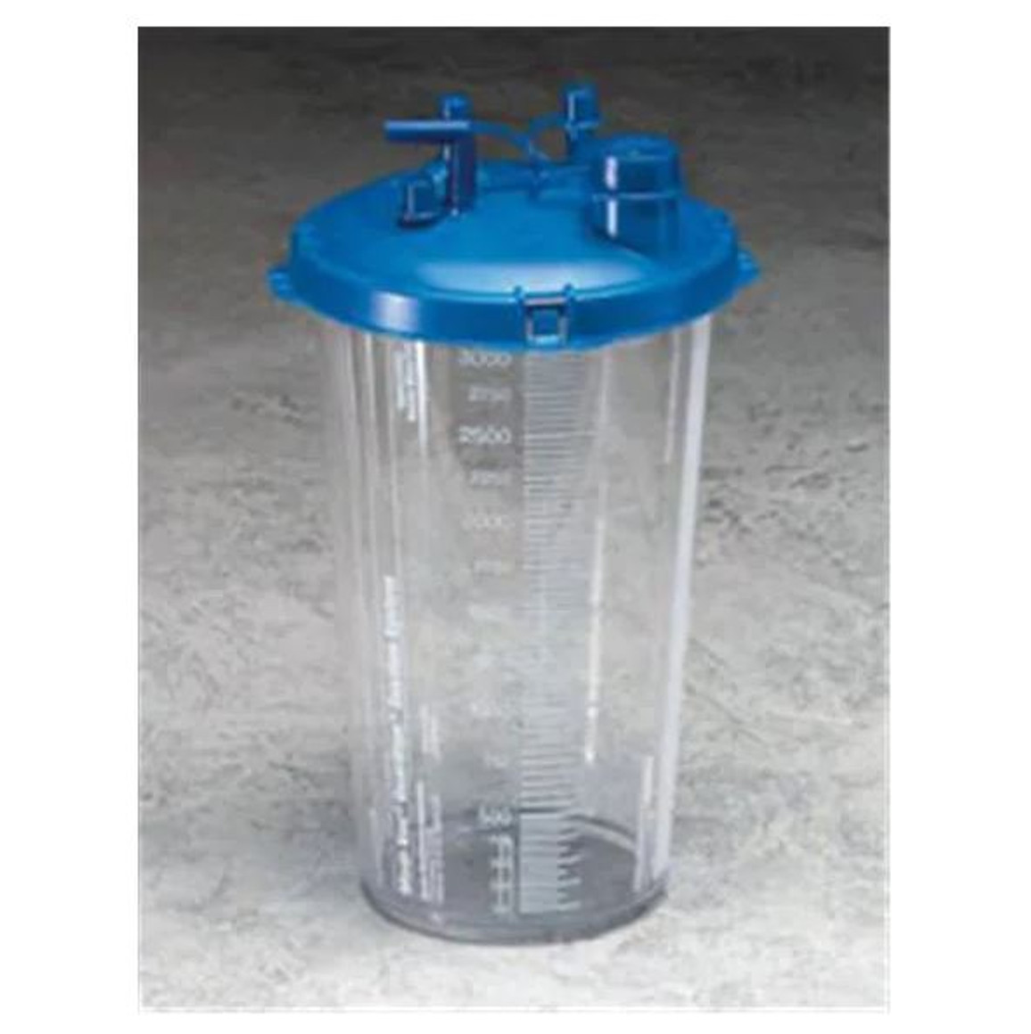 Medi-Vac® Guardian™ Canister 3000 mL Shut-Off Valve / Locking Lid