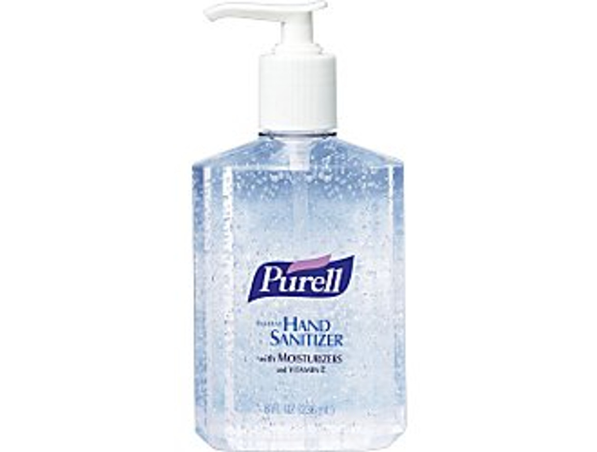 PURELL® Advanced Hand Sanitizer Gel, 8 oz Pump Bottle