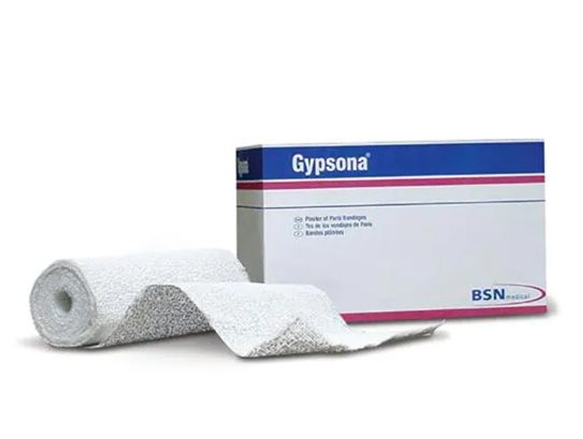 Gypsona S Bandage Casting Plaster 6" x 5yds X-Fast 12rl/bx