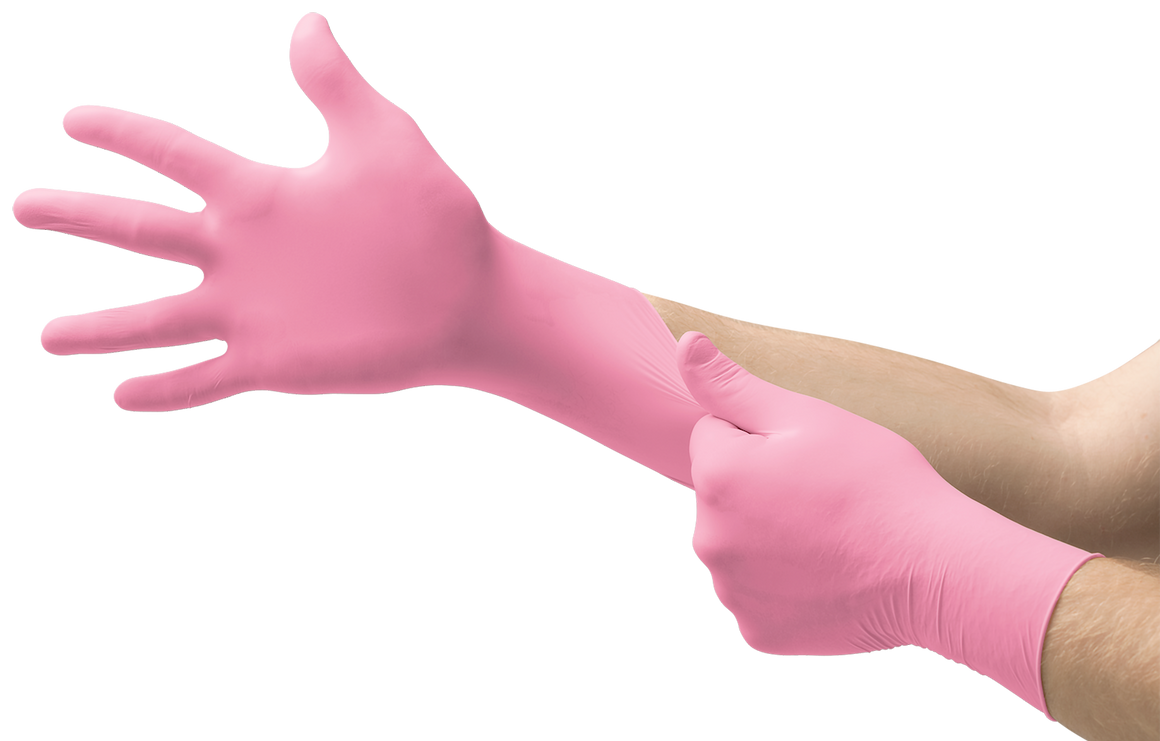 Latex Gloves MICROFLEX® ColorTouch® Pink CTP-233