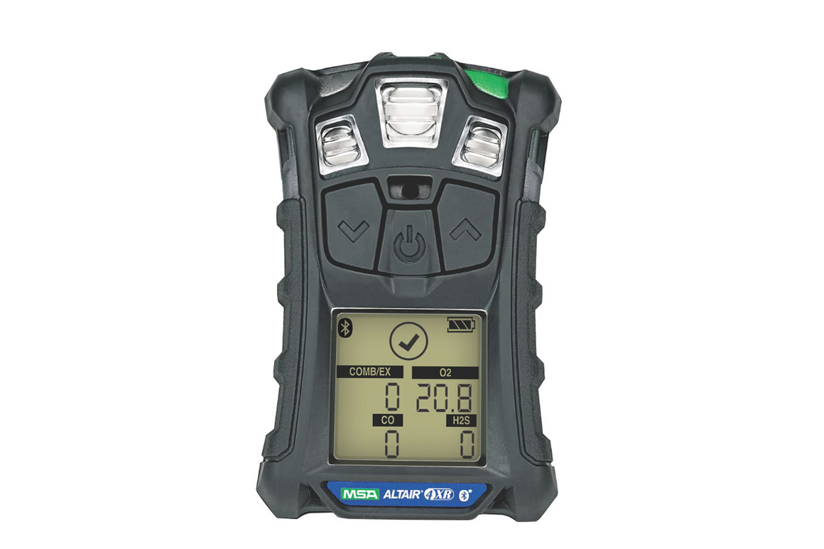 ALTAIR 4XR Multigas Detector, (LEL, O2, H2S & CO), Charcoal Case, North American