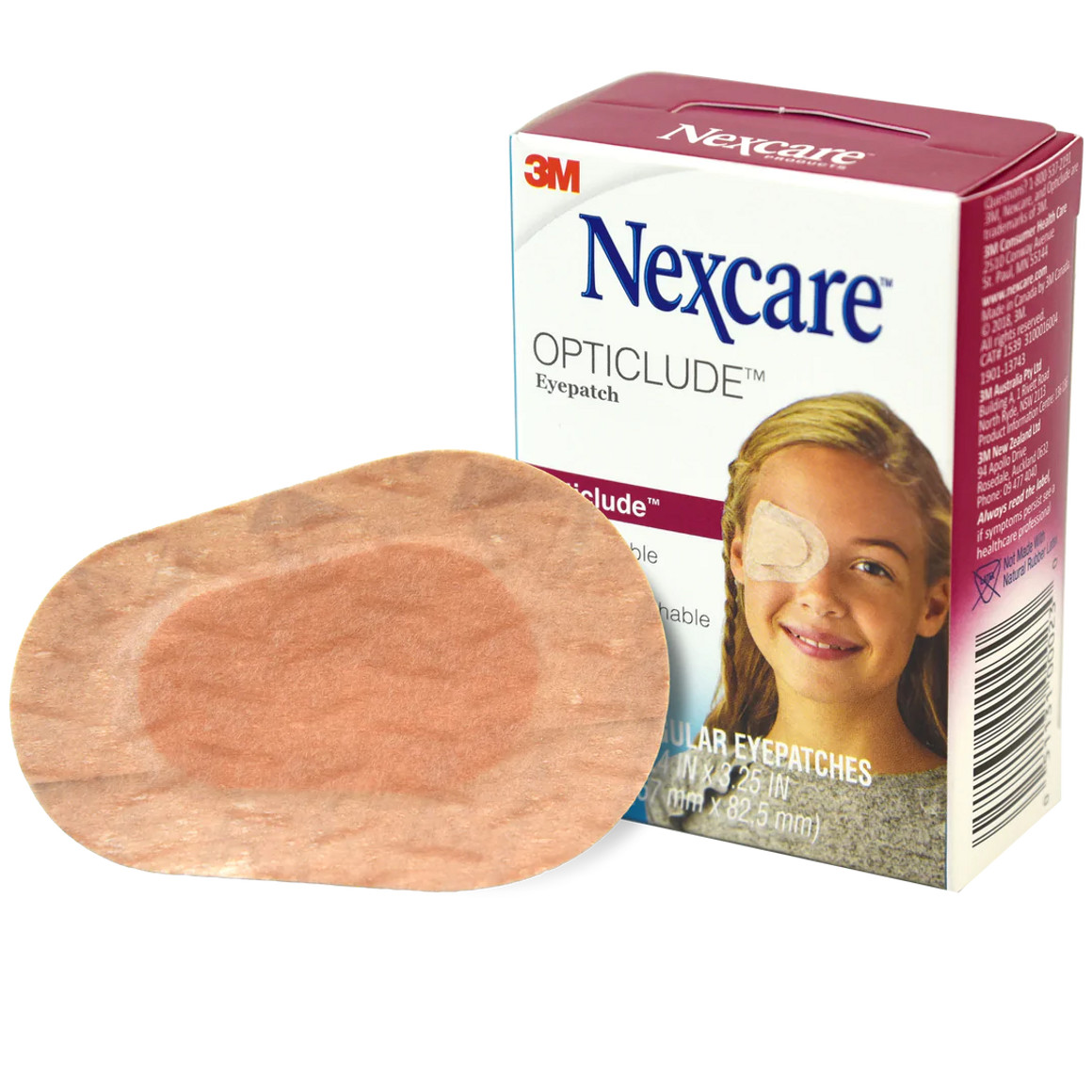 Nexcare Coverlet Adhesive Eye Occluder