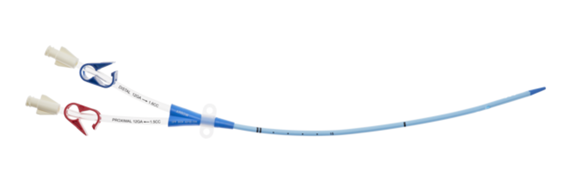 HEMODIALYSIS KIT: 2-LUMEN 12 FR X 20 CM