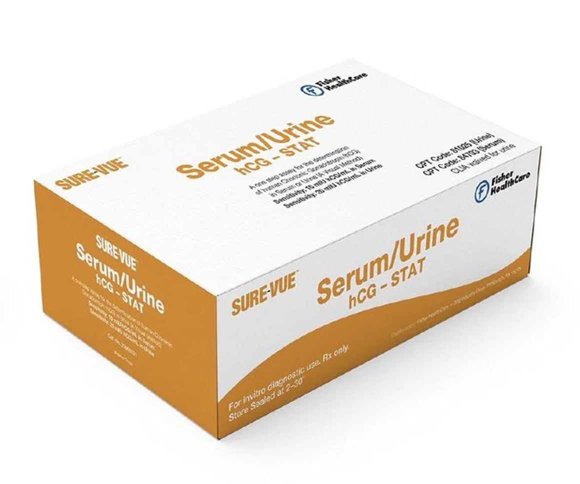 Fisher Healthcare™ Sure-Vue™ STAT Serum/Urine hCG Test Kit 50/pk