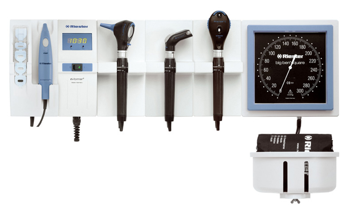 Riester 3653 Transformer with 2 handles , added accessories below