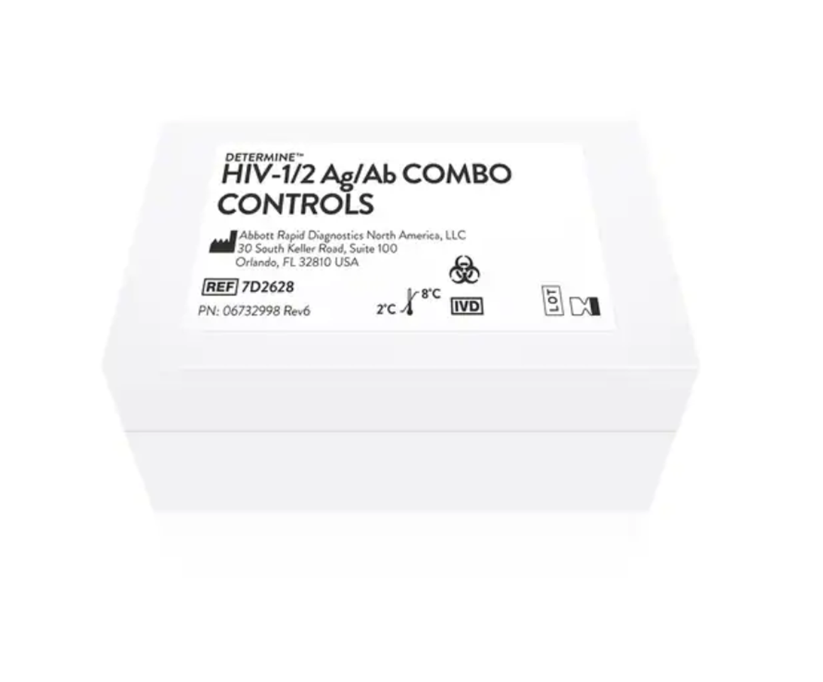 Abbott Determine HIV-1/2 Ag/Ab Combo, External Controls Kit 1.5ml vl  4vl/kit