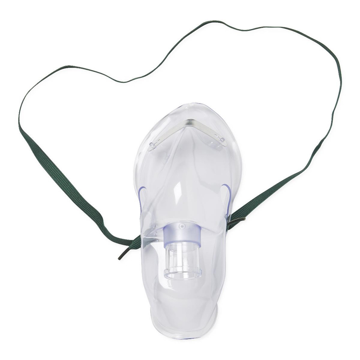 Aerosol Mask with Straight Connector, Elongated, Adult