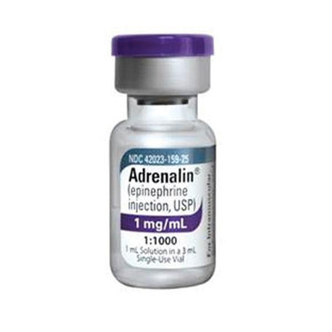 Adrenaline Injection SDV 1mg/mL 1mL