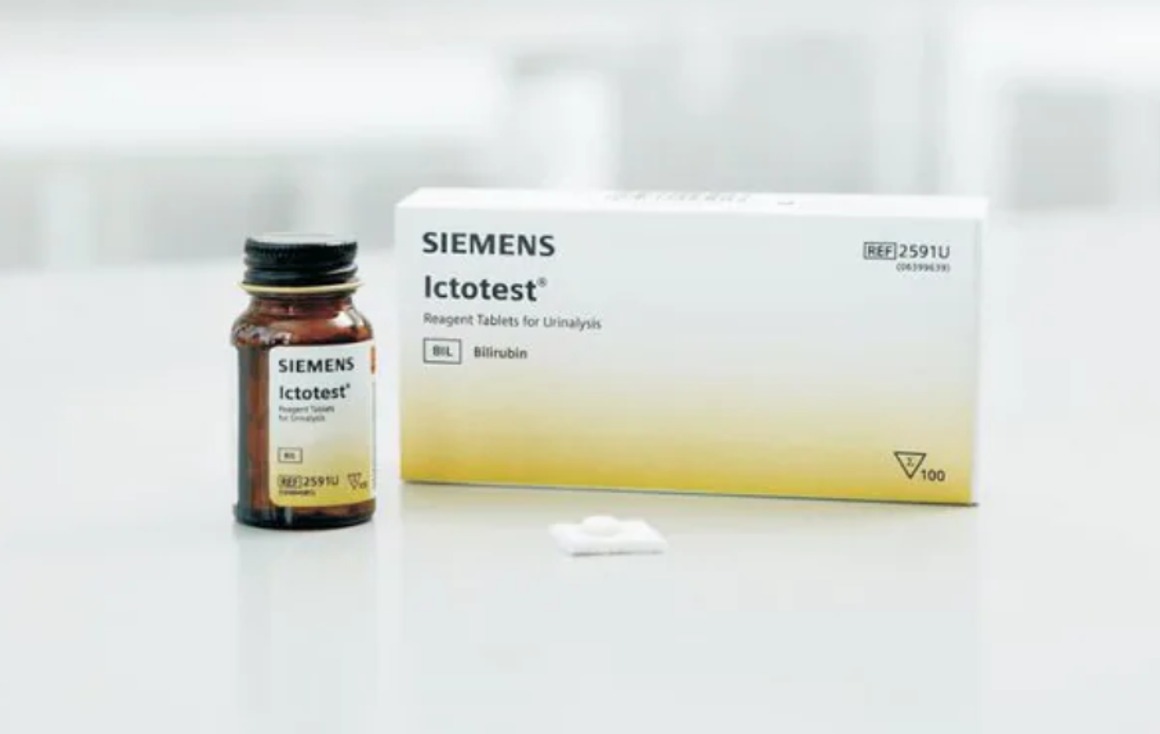 Siemens Healthineers Ictotest Bilirubin in urine Reagent Tablets 100/BTL